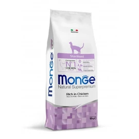 Monge Cat Rich in Chicken Sterilised - csirke 10 kg