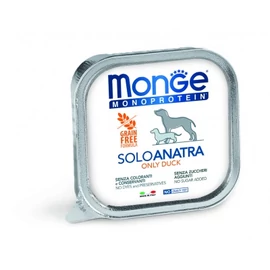 Monge Dog Monoprotein paté - kacsa 150 g