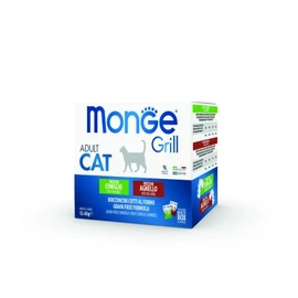 Monge Grill Cat Adult Nyulas Falatok Aszpikban 12 x 85 g
