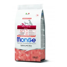 Monge Mini Adult MONOPROTEIN Lazac és Rizs 2,5 Kg 12 kg