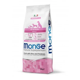 Monge Speciality Line All Breeds Adult Monoprotein - sertés, rizs és burgonya 12 kg