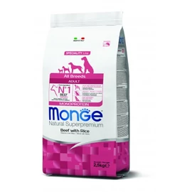 Monge Speciality Line All Breeds Adult Monoprotein száraz kutyatáp - marha, rizs 2.5 kg