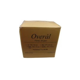 OVERÁL TGO FEHÉR 50 db