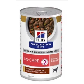 Hill's Prescription Diet On-Care Stew ragus kutyaeledel 354 g