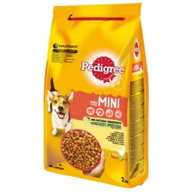 Pedigree szárazeledel baromfi-zöldség ízesítésben kis méretű felnőtt kutyák részére 2 kg 85 g