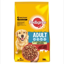 Pedigree szárazeledel marha-zöldség ízesítésben nagy méretű felnőtt kutyák részére 85 g