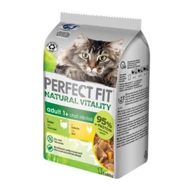 Perfect Fit Natural Vitality nedvestáp - pulyka, csirke 6 x 50 g