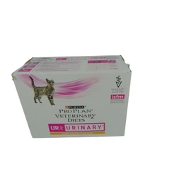 Pro Plan Veterinary Diets UR St/Ox Urinary Chicken nedves eledel macskák számára - csirkés 10 x 85 g