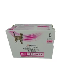 Pro Plan Veterinary Diets UR St/Ox Urinary Salmon nedves eledel macskák számára - lazacos 10 x 85 g