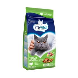 PreVital Sterile & Indoor száraz eledel pulykával 1.4 kg
