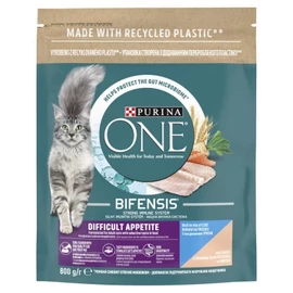 Purina One Bifensis Difficult Appetite száraz macskaeledel - tőkehal, pisztráng 800 g