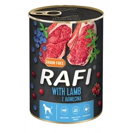 Rafi konzerv kutyáknak bárányhússal és áfonyával 400 g