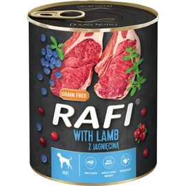Rafi konzerv kutyáknak bárányhússal és áfonyával 800 g