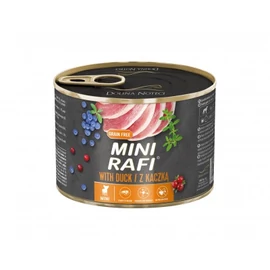 Rafi Mini - konzerv kistestű kutyáknak kacsahússal 185 g