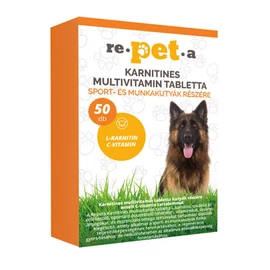 Repeta karnitines multivitamin tabletta sport-és munkakutyáknak 50 db