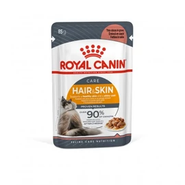 Royal Canin Hair & Skin Care - szószos nedves táp felnőtt macskák részére a szebb szőrzetért és az egészséges bőrért 85 g