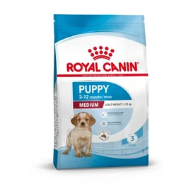 Royal Canin Medium Puppy - közepes testű kölyök kutya száraz táp 1 kg