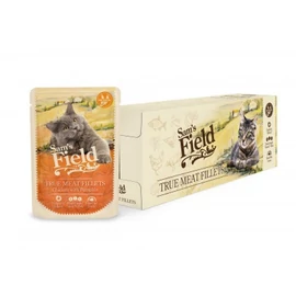 SF CAT POUCH CSIRKE&SÜTŐTÖK24X85G