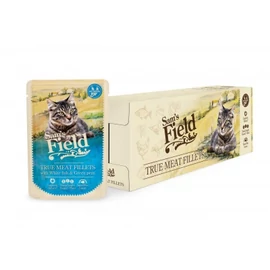 SF CAT POUCH FEHÉRHAL&BORSÓ24X85G