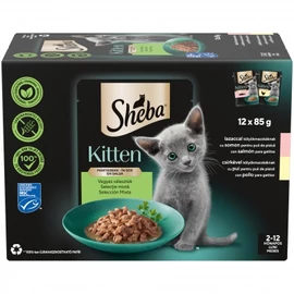 SHEBA ALUTASAK 12PACK KITTEN LAZAC/CSIRK