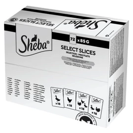 Sheba alutasak baromfi ízesítésben macskák részére 72x85 g 72 x 85 g