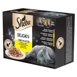 Sheba Delicacy alutasakos eledel - szárnyas válogatás 12 x 85 g