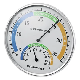 THERMO-HYGROMÉTER MŰANYAG