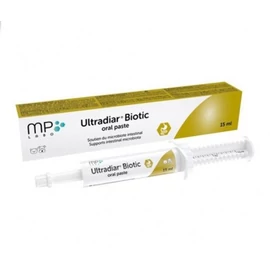Ultradiar Biotic orális paszta a bélmikrobiom támogatására kutyák és macskák részére 15 ml