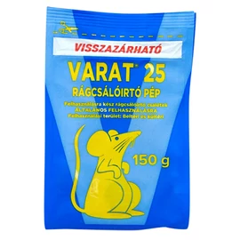 VARAT 25 RÁGCSÁLÓIRTÓ PÉP 150 G