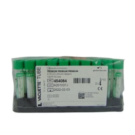 VÉRCSŐ VACUETTE LI-HEPARIN 4 ML 50X
