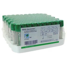 VÉRCSŐ VACUTAINER LI-HEPARIN 4 ML 100X