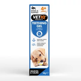 VetIQ Teething Gel Dogs & Puppies foggél 50 g