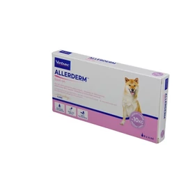 Virbac Allerderm Spot-On 10 kg feletti kutyák és macskák számára 6 x 4 ml