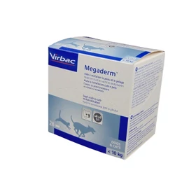 Virbac Megaderm oldat 10 kg alatti kutyák ás macskák részére 28 x 4 ml
