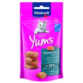 Vitakraft Cat Yums lazaccal és Omega-3-al macskának 40 g