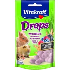 Vitakraft Drops erdei gyümölcsös jutalomfalat 75 g