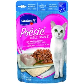 Vitakraft Poésie Déli Sauce macskáknak - tőkehal 85 g