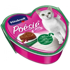Vitakraft Poésie Gelée vadhússal és áfonyazselében macskáknak 85 g