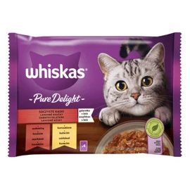 Whiskas 1+ Casserole klasszikus válogatás 4 x 85 g
