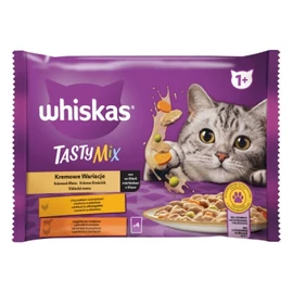 WHISKAS alutasak 4-pack krémes klasszikus válogatás 4*85g eledel macskák részére 85 g