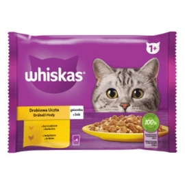 WHISKAS alutasakos 4-pack baromfi válogatás 4*85g eledel macskák részére 85 g
