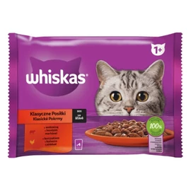 Whiskas alutasakos eledel húsos-zöldséges válogatás mártásban 4 x 85 g