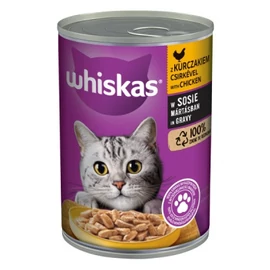 Whiskas konzerv eledel csirkével mártásban 400 g