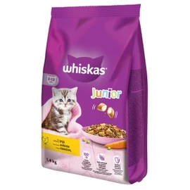 whiskas száraz macskaeledel kölyök macskák részére csirke ízesítéssel 1,4 kg 1.4 kg
