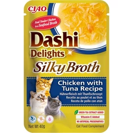 Inaba Cat Dashi Delights Silky Broth - csirke-tonhal 40 g