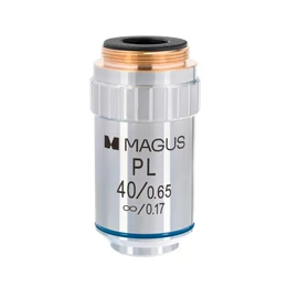 MAGUS MP40 40x/0,65 ∞/0,17 végtelen sík objektív