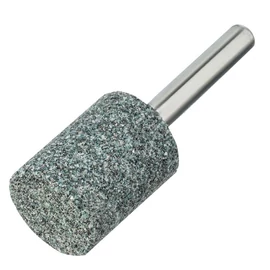 DENZEL 19x25mm 63C csiszolókő henger alak, fúróhoz 6mm szár