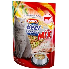 Panzi Cat-Mix Adult (marha,csirke) száraztáp - Felnőtt macskák részére (400g)