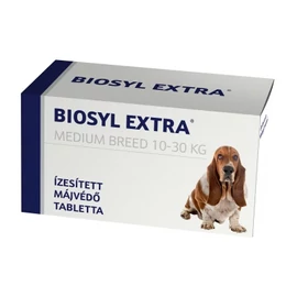 Biosyl Extra ízesített májvédő tabletta - Medium Breed  30 tabletta