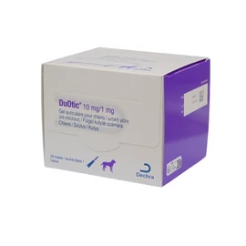 DuOtic 10 mg/1 mg fülgél kutyák számára 20 x 1 adag